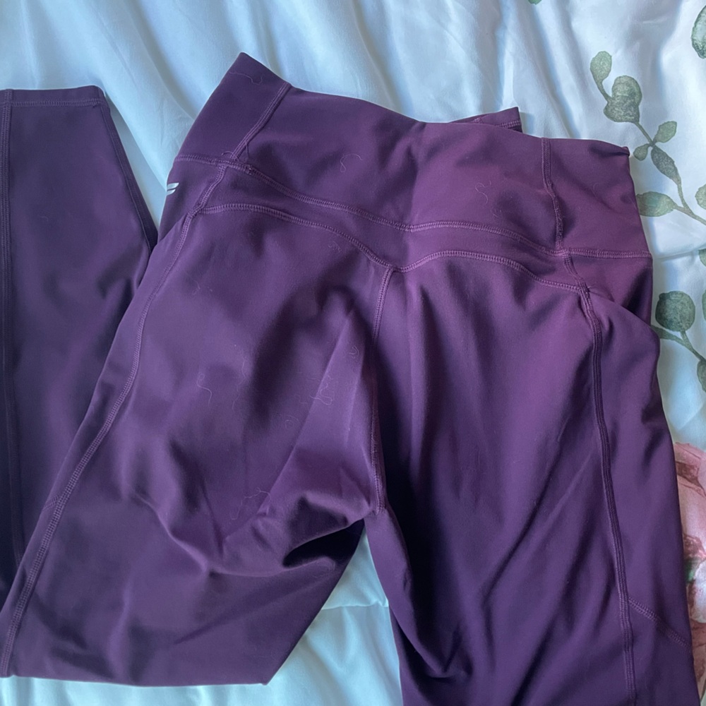 Purple Athletic Leggings